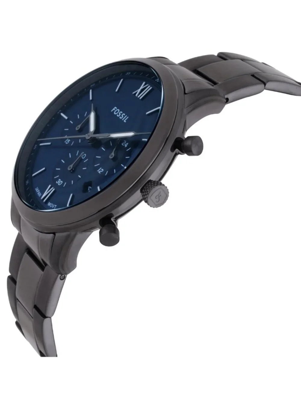 NWT Fossil Neutra Chronograph Quartz Blue Dial Men's Watch
